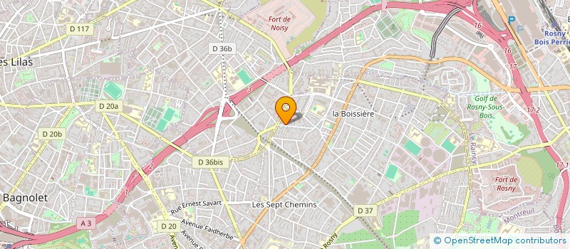 localisation de l'entreprise AYYO FRANCE à MONTREUIL