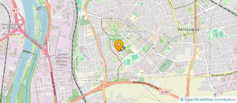 localisation de l'entreprise AYZ  VENISSIEUX