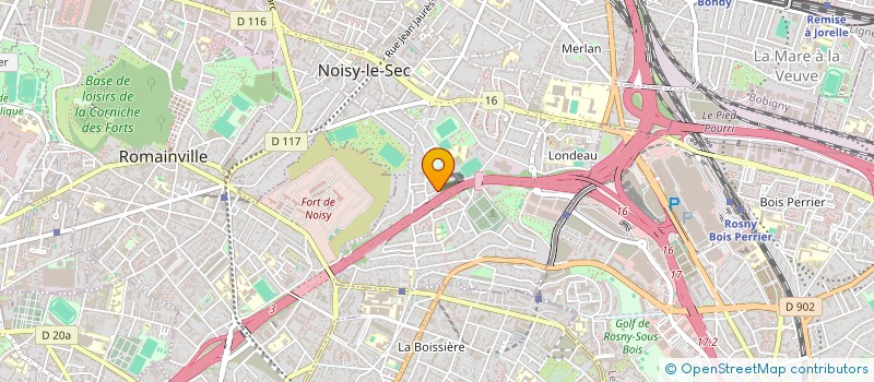 localisation de l'entreprise AYZAK à NOISY-LE-SEC
