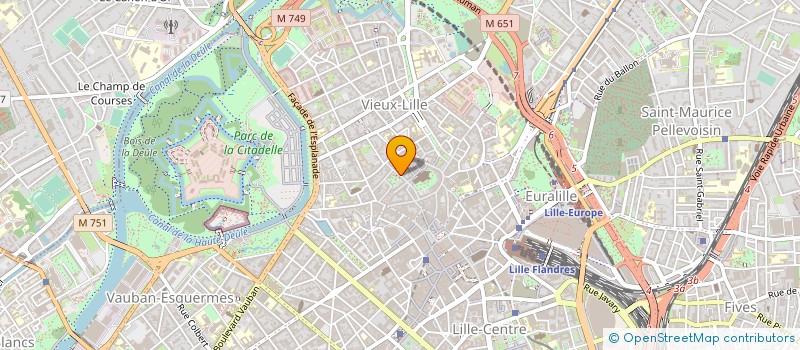 localisation de l'entreprise AZ à LILLE
