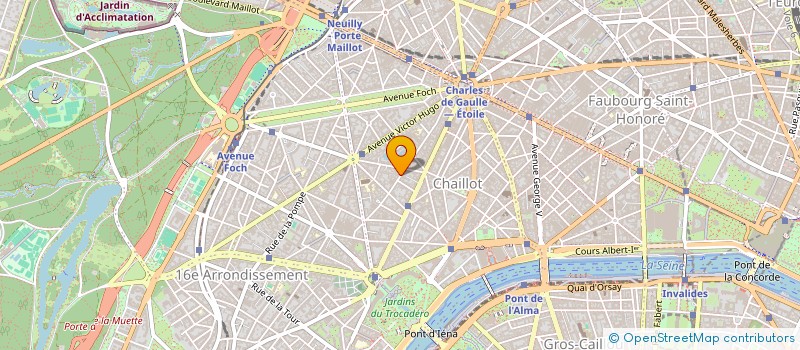 localisation de l'entreprise AZ  PARIS