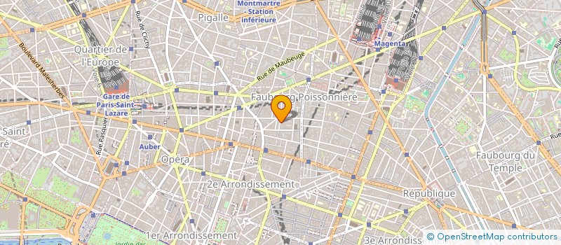 localisation de l'entreprise AZ  PARIS