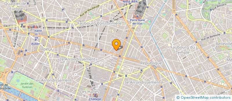 localisation de l'entreprise AZ  VINCENNES