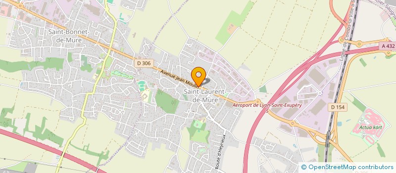 localisation de l'entreprise AZ AMENAGEMENTS ET TRAVAUX  SAINT-LAURENT-DE-MURE