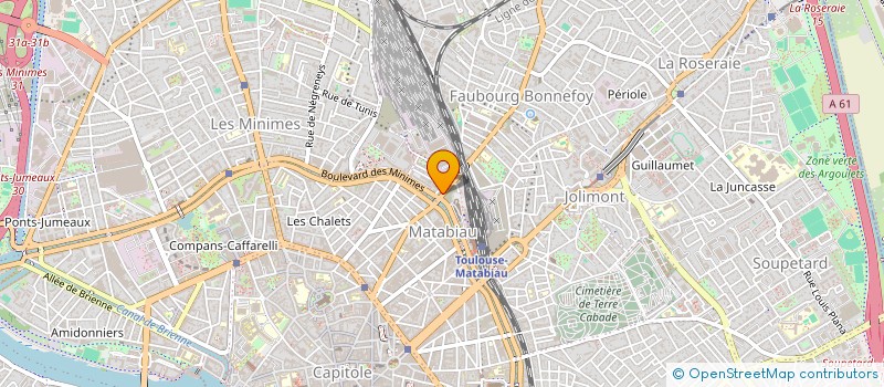 localisation de l'entreprise AZ'ART  TOULOUSE