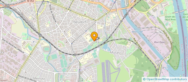 localisation de l'entreprise AZ AUDIT à STRASBOURG
