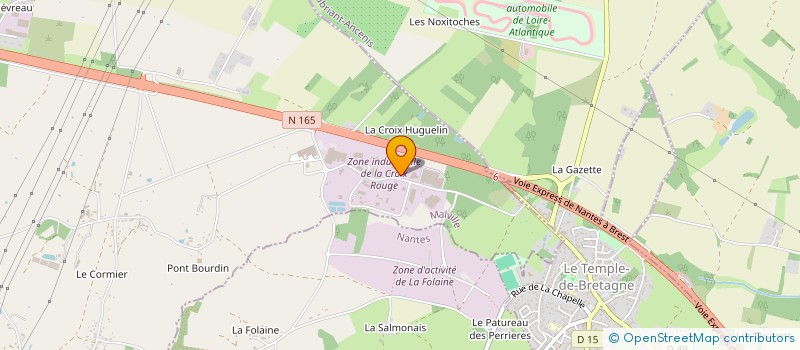 localisation de l'entreprise AZ AUTO  MALVILLE