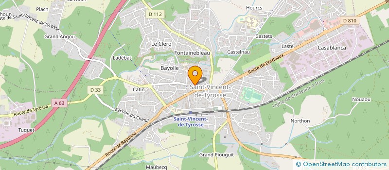 localisation de l'entreprise AZ-BATI à BONDOUFLE