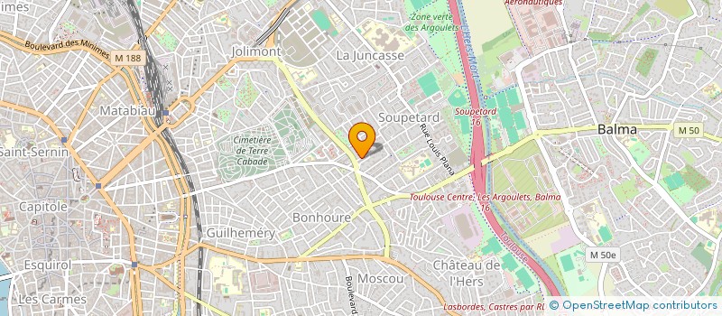 localisation de l'entreprise AZ BATIMENT à TOULOUSE