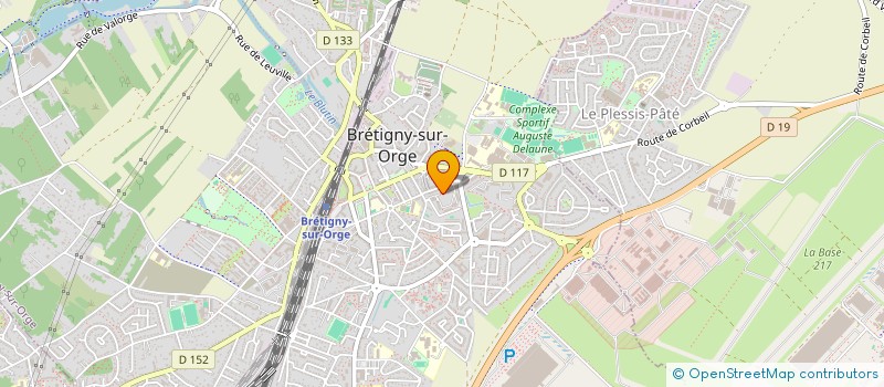 localisation de l'entreprise AZ BATIMENT  BRETIGNY-SUR-ORGE