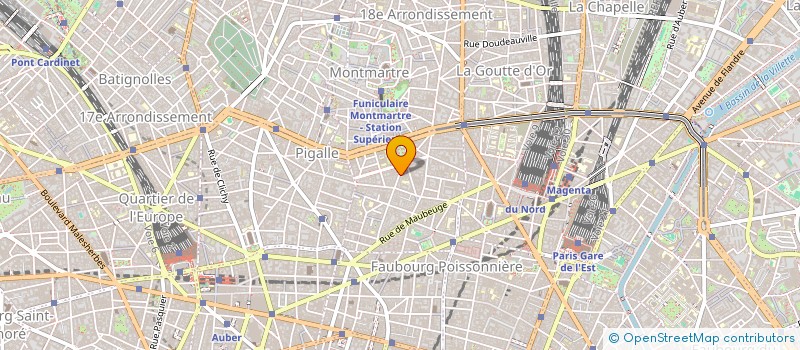 localisation de l'entreprise AZ BAZAR à PARIS