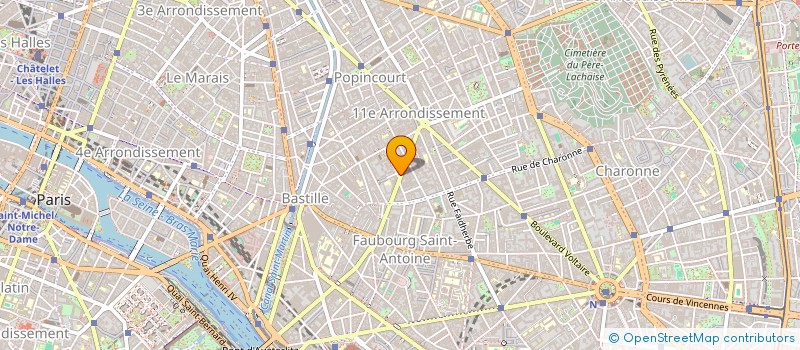 localisation de l'entreprise AZ BOIS  PARIS