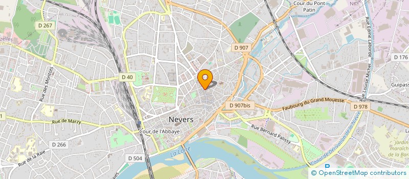 localisation de l'entreprise AZ BOUTIQUE à NEVERS