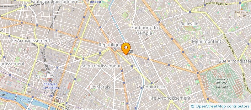 localisation de l'entreprise AZ BUREAU  PARIS