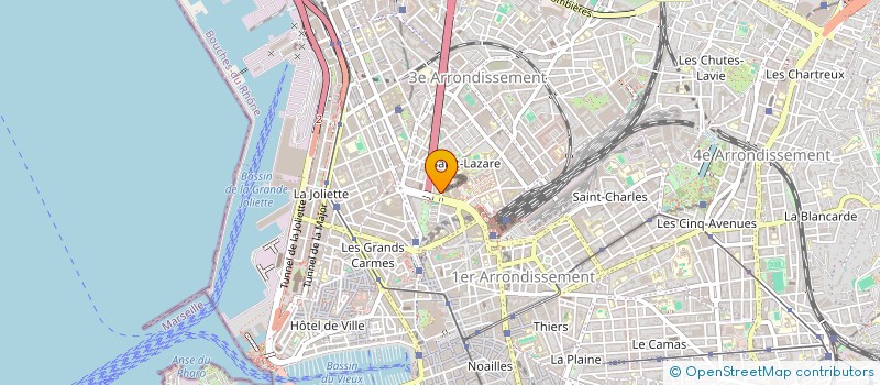localisation de l'entreprise AZ CAR'S à MARSEILLE