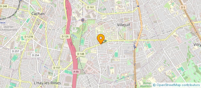 localisation de l'entreprise AZ CLEAN AUTO  VILLEJUIF