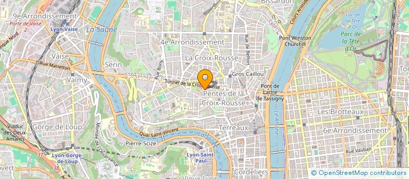 localisation de l'entreprise AZ&CO FINANCE à LYON
