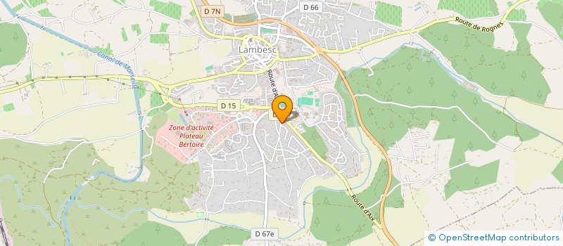 localisation de l'entreprise AZ COM INVEST  LAMBESC