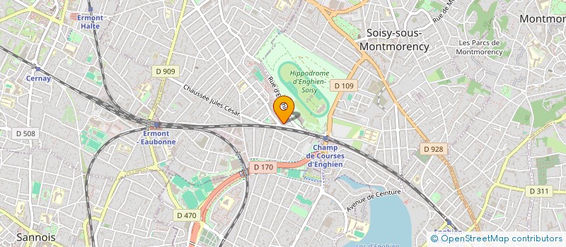 localisation de l'entreprise AZ COMPANY à EAUBONNE