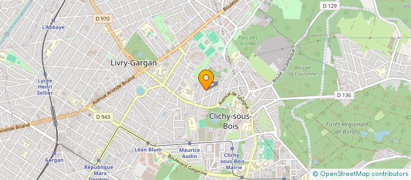 localisation de l'entreprise AZ CONCEPT à CLICHY-SOUS-BOIS