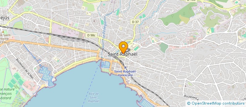localisation de l'entreprise AZ CONCEPT ENERGY à SAINT-RAPHAEL