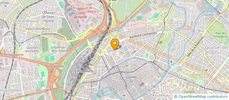 localisation de l'entreprise AZ CONCEPTION à STRASBOURG