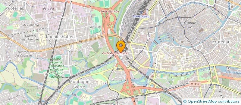 localisation de l'entreprise AZ CONNEXION ET SERVICES à STRASBOURG