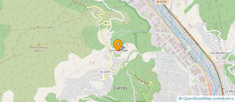 localisation de l'entreprise AZ CONSTRUCTION à CARROS