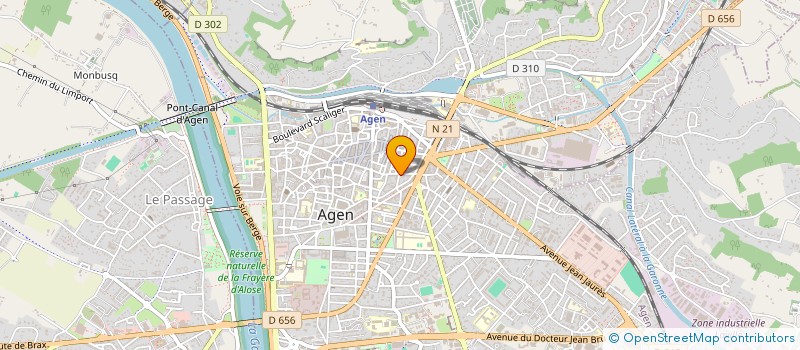 localisation de l'entreprise AZ CONSTRUCTION à AGEN