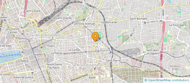 localisation de l'entreprise AZ CONSTRUCTION à MARSEILLE