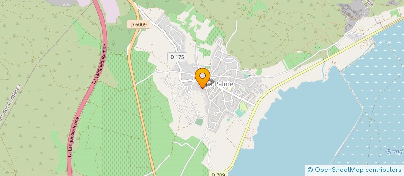 localisation de l'entreprise AZ CONSTRUCTIONS  LA PALME