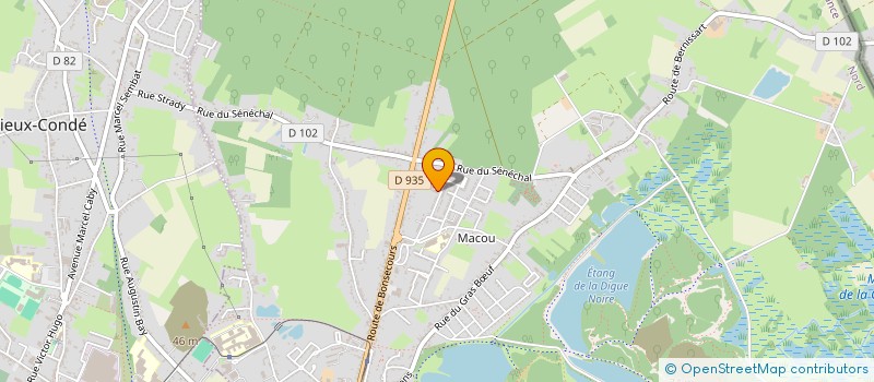 localisation de l'entreprise AZ CONSULTING R F C  CONDE-SUR-L'ESCAUT