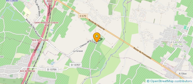 localisation de l'entreprise AZ COPIES  SAINT-ANDRE-DE-CUBZAC