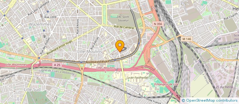 localisation de l'entreprise AZ COPIEUR à LILLE