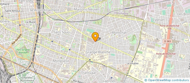 localisation de l'entreprise AZ D&CO DESIGN à LYON