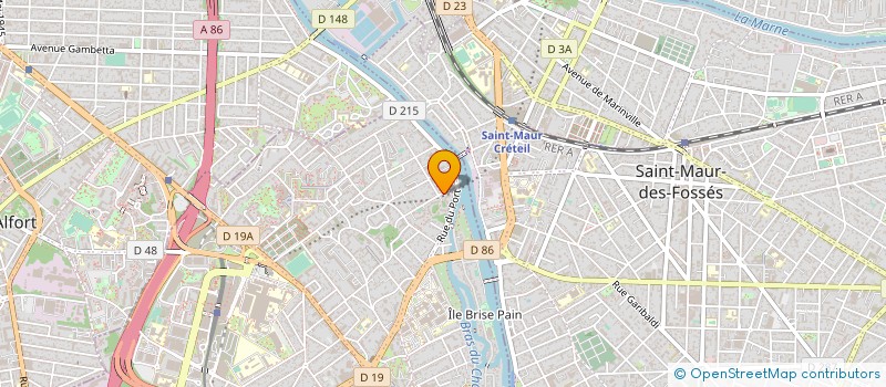localisation de l'entreprise AZ DIAGNOSTICS à CRETEIL