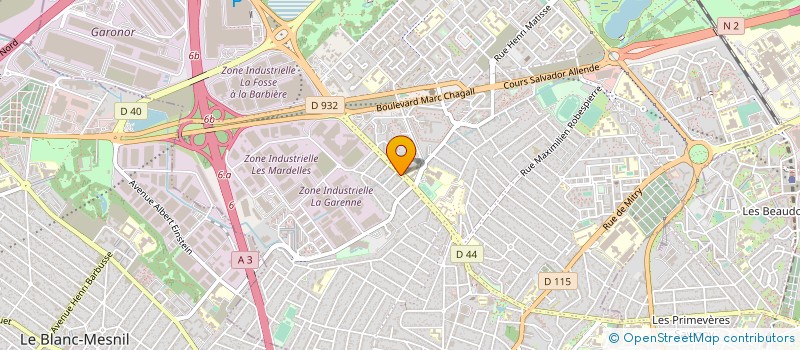 localisation de l'entreprise AZ DISCOUNT  AULNAY-SOUS-BOIS