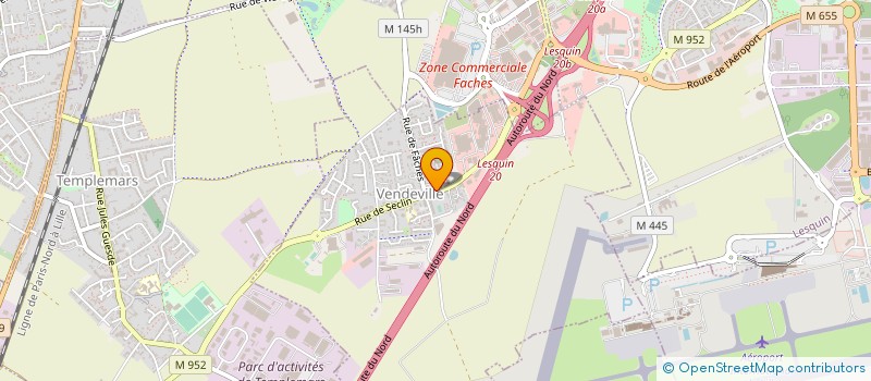 localisation de l'entreprise AZ EL FOUNTI  VENDEVILLE