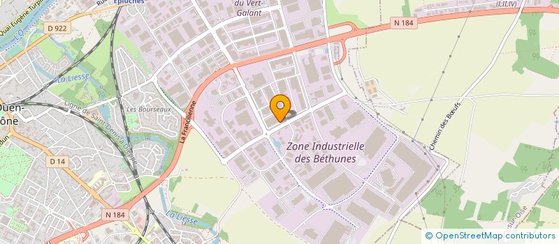 localisation de l'entreprise AZ ELEC à SAINT-OUEN-L'AUMONE