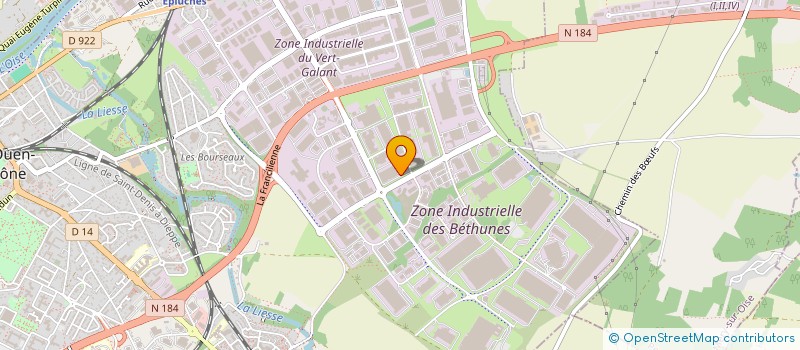 localisation de l'entreprise AZ ELEC - IDF à SAINT-OUEN-L'AUMONE