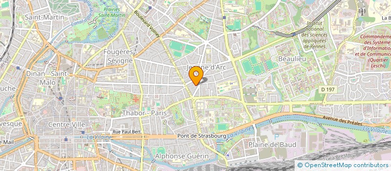 localisation de l'entreprise AZ EPITESZ  RENNES