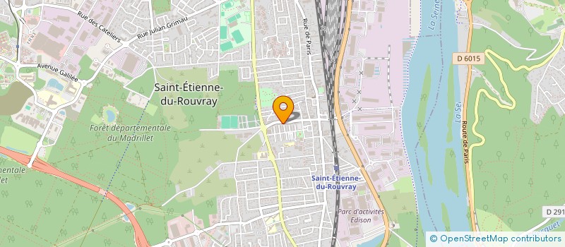 localisation de l'entreprise AZ ETANCHE  SAINT-ETIENNE-DU-ROUVRAY