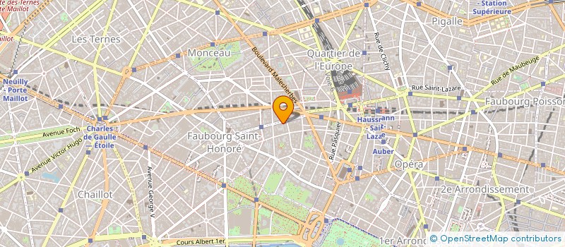 localisation de l'entreprise AZ EXCELLENCE ATELIER à PARIS