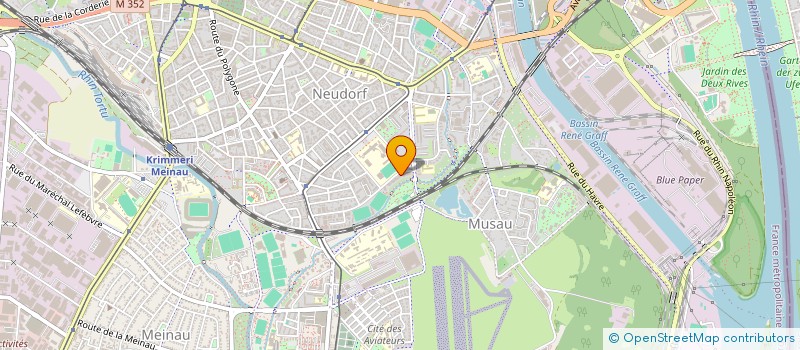 localisation de l'entreprise AZ EXPERTS COMPTABLES ASSOCIES à STRASBOURG