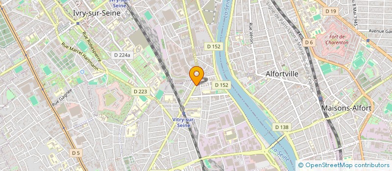 localisation de l'entreprise AZ EXPORT à VITRY-SUR-SEINE