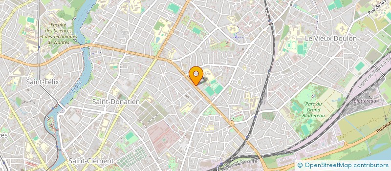 localisation de l'entreprise AZ.FINIBAT à NANTES