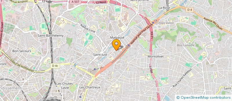 localisation de l'entreprise AZ FORMATIONS  MARSEILLE