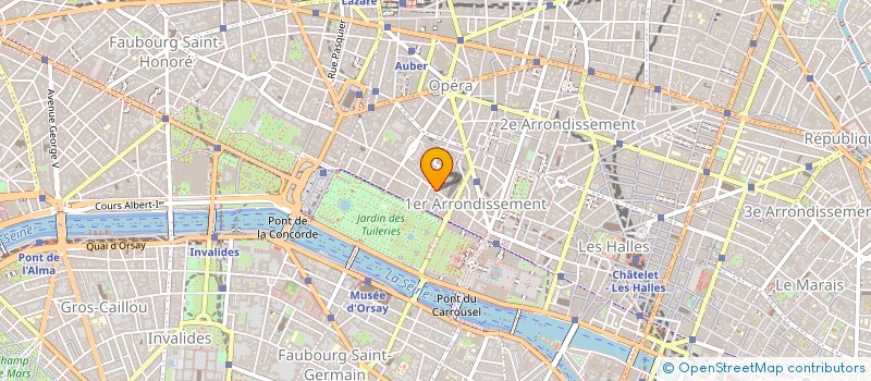 localisation de l'entreprise AZ FRANCE INVEST à PARIS