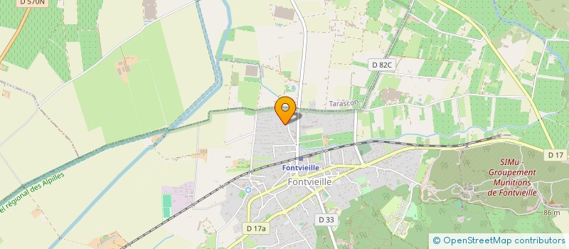 localisation de l'entreprise AZ GLASS SERVICES  FONTVIEILLE