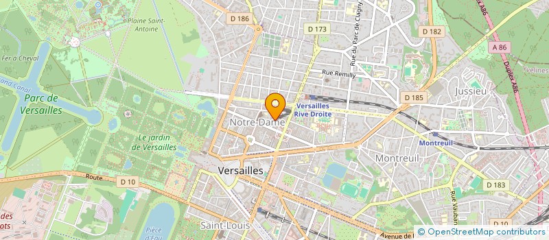 localisation de l'entreprise AZ GLOBAL DISTRIBUTION à VERSAILLES